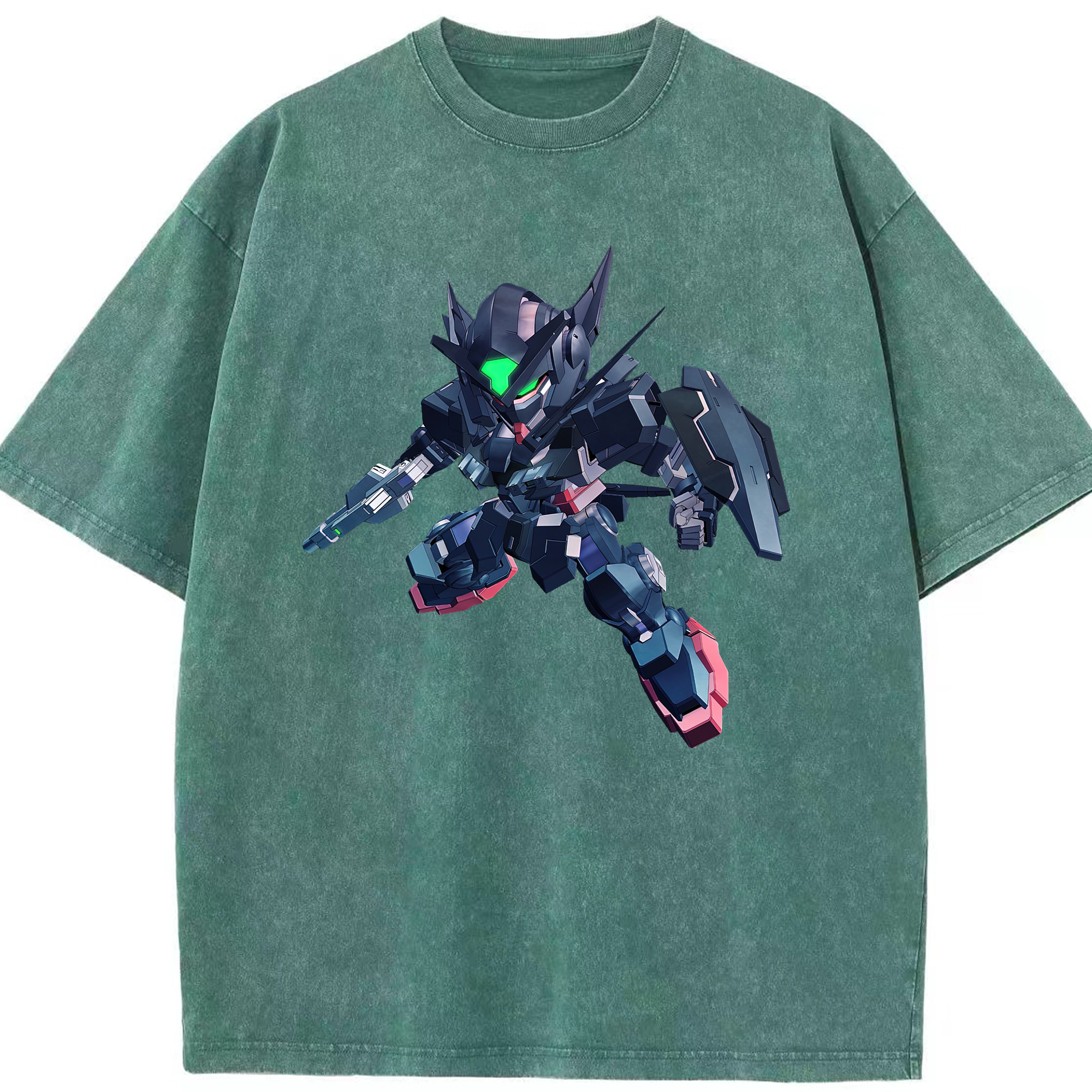 （画像用） 機動戦士ガンダム Mobile Suit Gundam 綿100% ヴィンテージ風 半袖Tシャツ（フロントプリント）